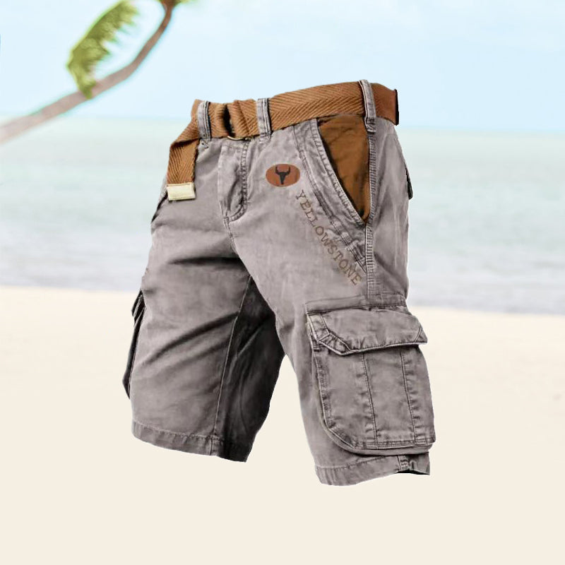 Men's Lightweight Cargo Shorts for Summer - Liam