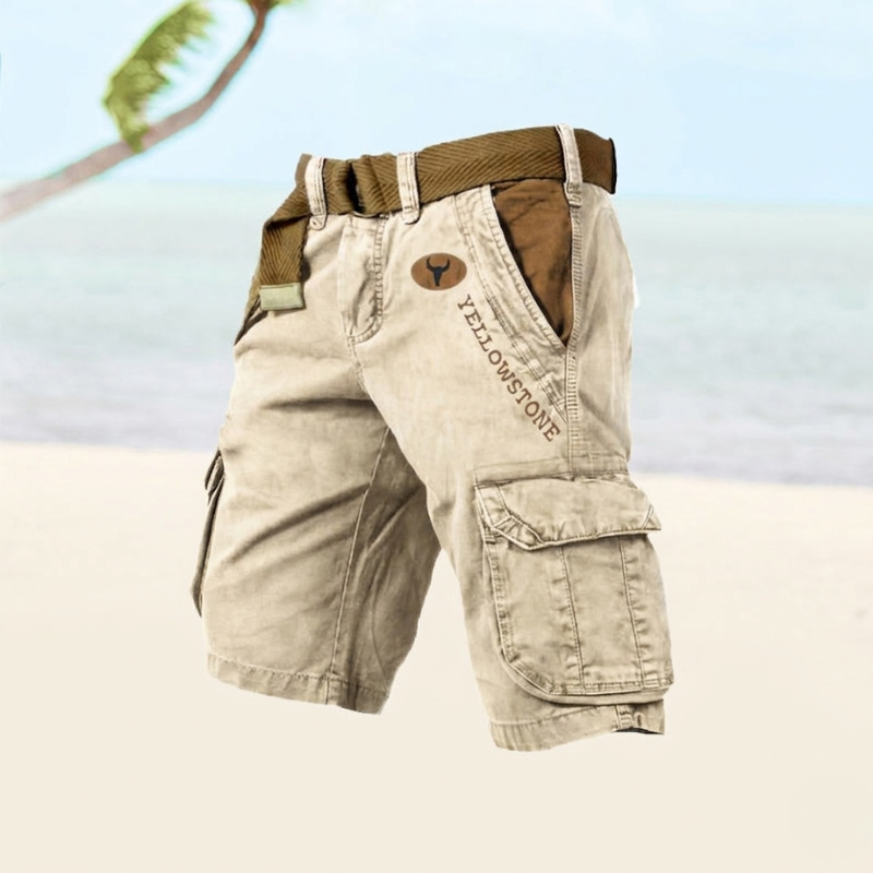 Men's Lightweight Cargo Shorts for Summer - Liam