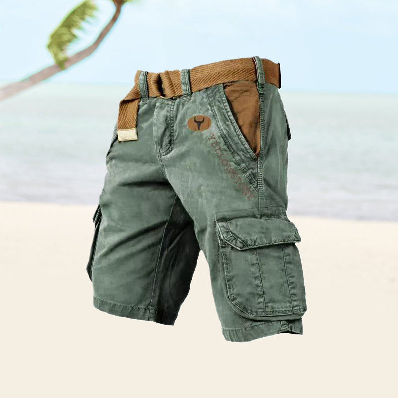 Men's Lightweight Cargo Shorts for Summer - Liam