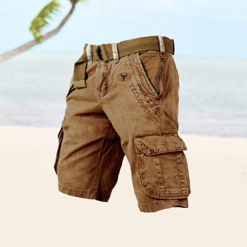 Men's Lightweight Cargo Shorts for Summer - Liam