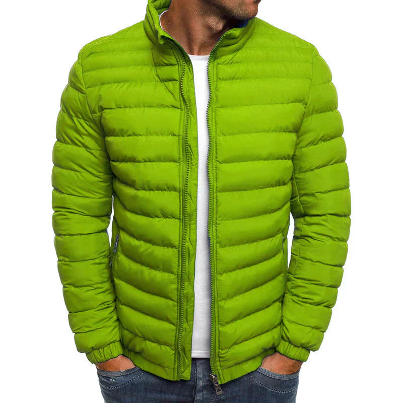 Men's Lightweight Slim-Fit Puffer Jacket - Robbie