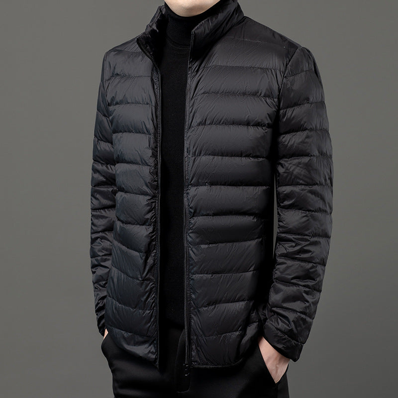 Men's Lightweight Slim-Fit Puffer Jacket for Casual Wear - Tonic
