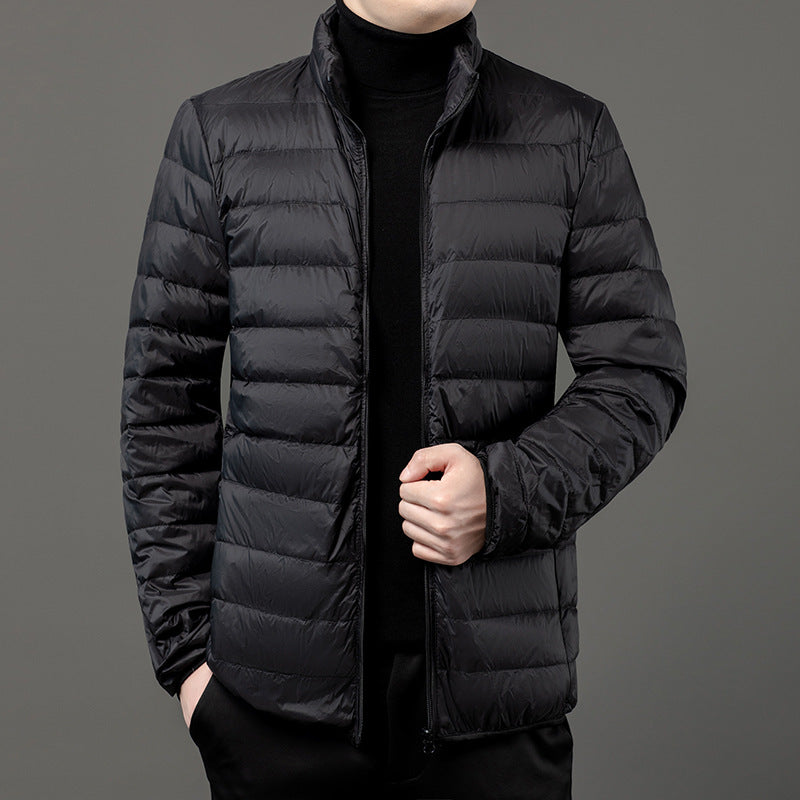 Men's Lightweight Slim-Fit Puffer Jacket for Casual Wear - Tonic