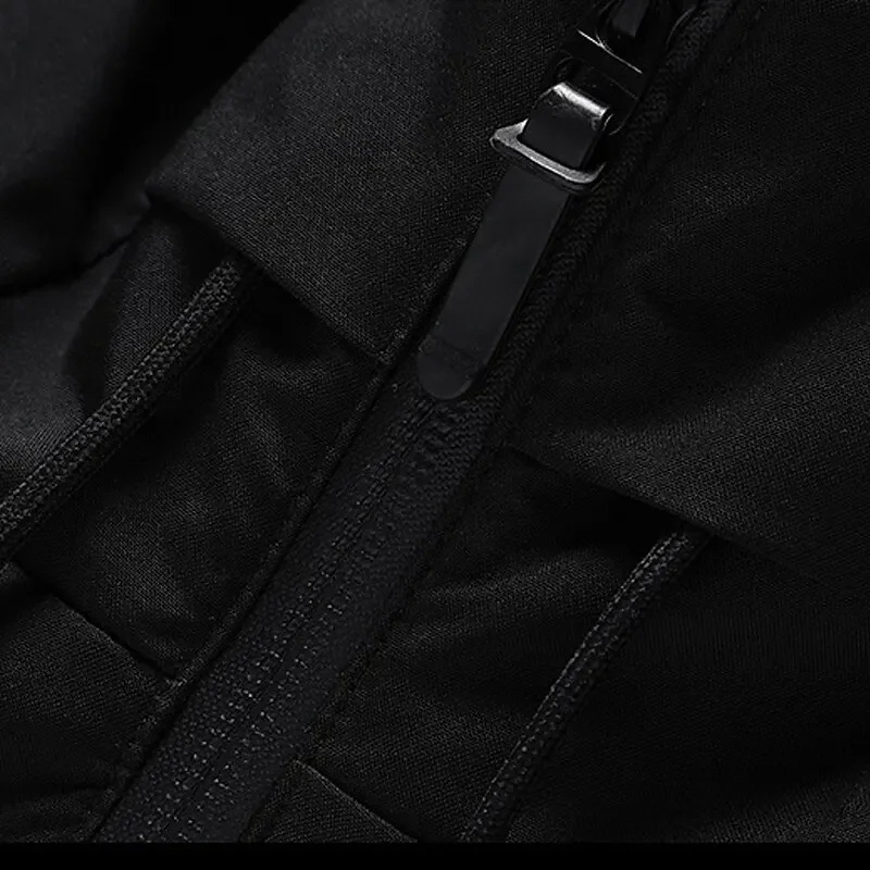 Men's Quilted Hooded Puffer Jacket for Winter - Simon