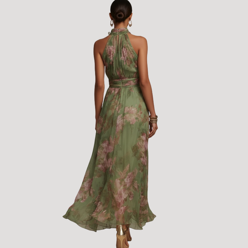 Women's Floral Maxi Summer Dress for Weddings - Grace