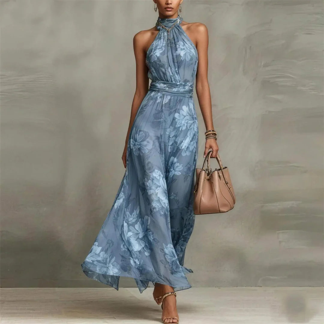 Women's Floral Maxi Summer Dress for Weddings - Grace