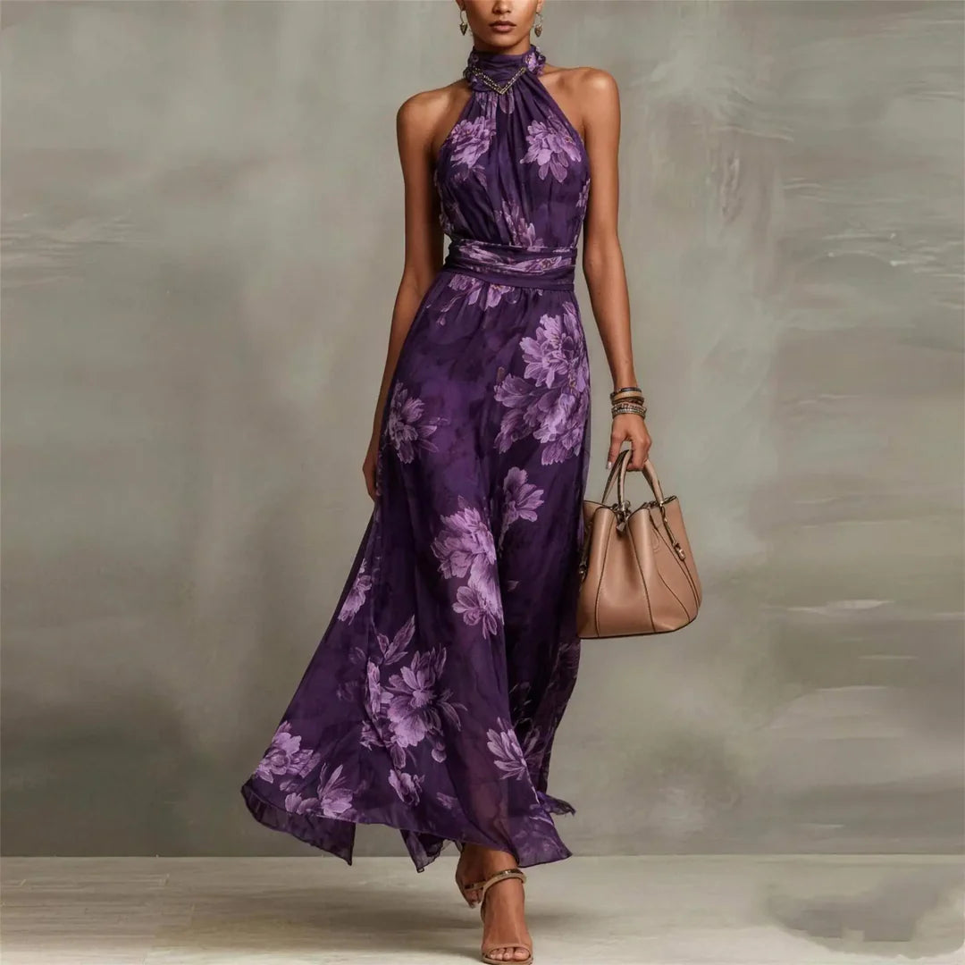 Women's Floral Maxi Summer Dress for Weddings - Grace